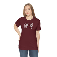 Load image into Gallery viewer, Unisex Tee: Diamond Head Dancing Whale