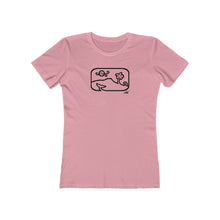 Load image into Gallery viewer, Women's Tee: Diamond Head Dancing Whale