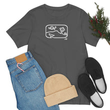 Load image into Gallery viewer, Unisex Tee: Diamond Head Dancing Whale