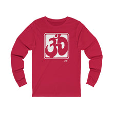 Load image into Gallery viewer, Unisex Long Sleeve Tee: Om_Front Print