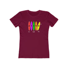 Load image into Gallery viewer, Women's Tee: Aloha Boards
