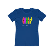 Load image into Gallery viewer, Women's Tee: Aloha Boards
