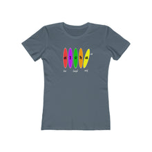 Load image into Gallery viewer, Women's Tee: Aloha Boards
