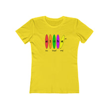 Load image into Gallery viewer, Women's Tee: Aloha Boards
