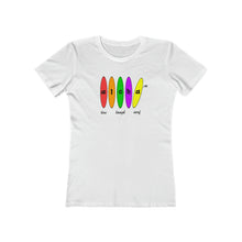 Load image into Gallery viewer, Women's Tee: Aloha Boards
