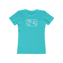 Load image into Gallery viewer, Women's Tee: Diamond Head Dancing Whale
