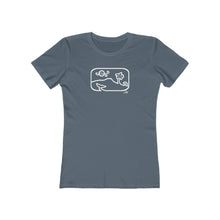 Load image into Gallery viewer, Women's Tee: Diamond Head Dancing Whale
