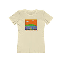 Load image into Gallery viewer, Women's Tee: Diamond Head Ocean Life
