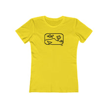 Load image into Gallery viewer, Women's Tee: Diamond Head Dancing Whale
