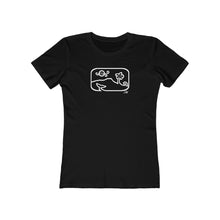 Load image into Gallery viewer, Women's Tee: Diamond Head Dancing Whale
